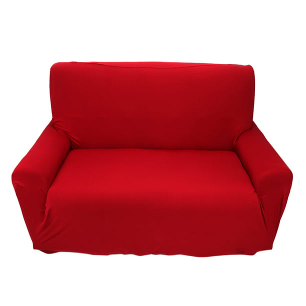 1 Seater Stretch Single Sofa Cover Chair Couch Solid Elastic Slipcover Protector